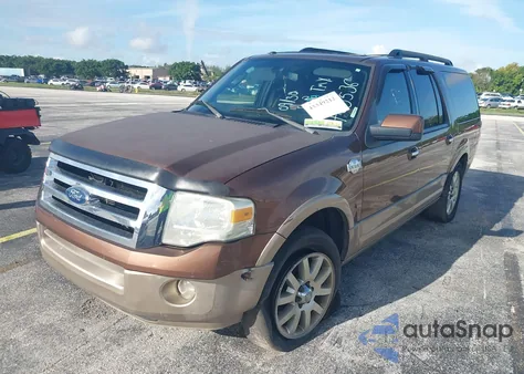 2012 Ford Expedition El King Ranch z USA, uszkodzony, nr VIN 1FMJK1H52CEF03536